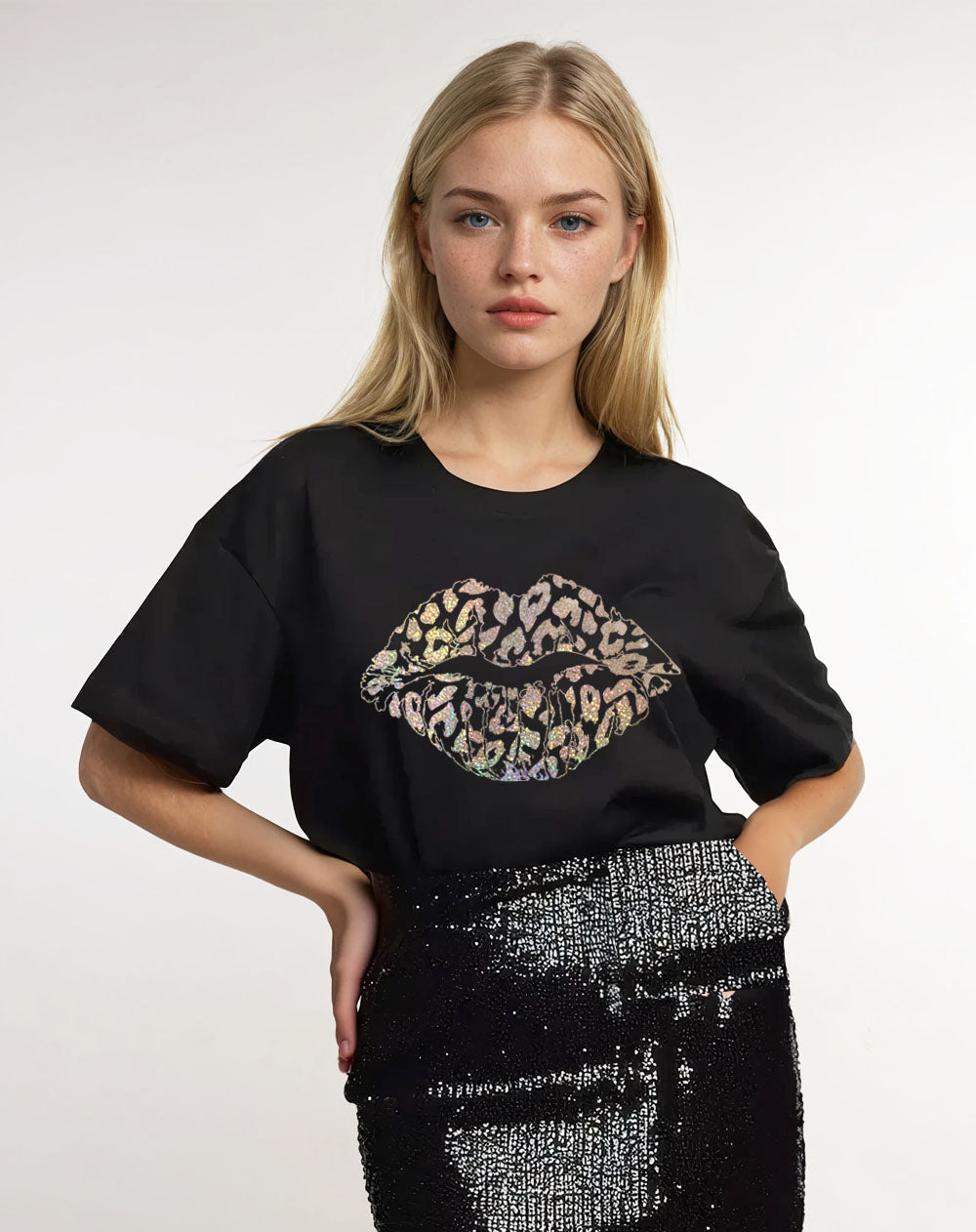 Gold Leopard Luxe Tshirt