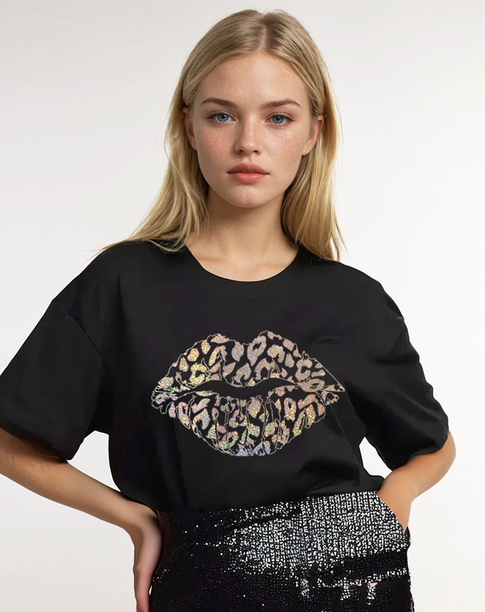 Gold Leopard Luxe Tshirt