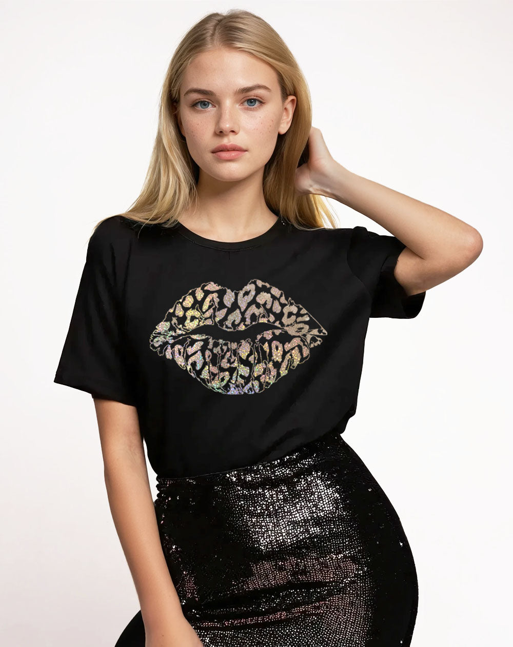 Gold Leopard Luxe Tshirt