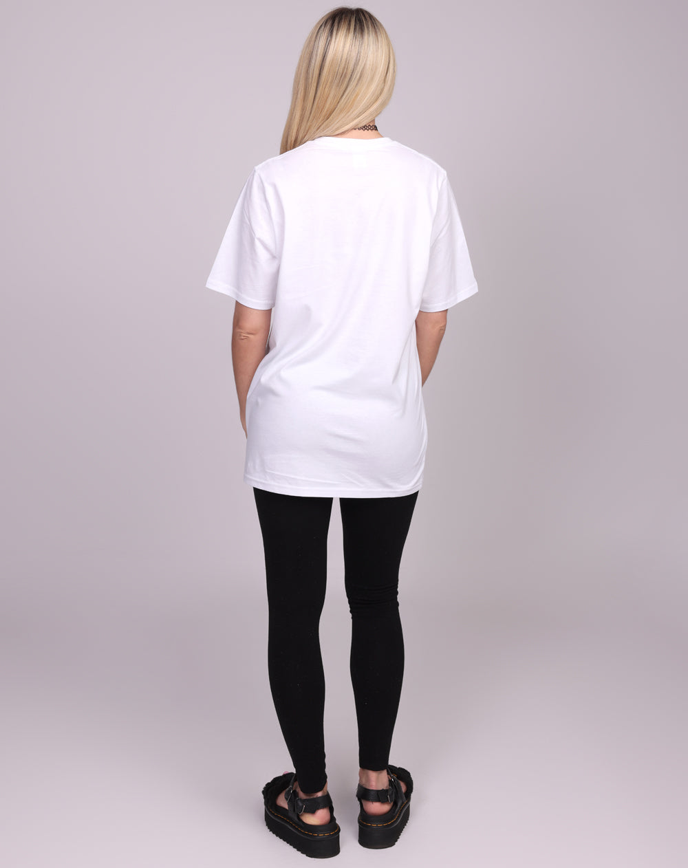 Pink Leopard Hooded Hunter Tshirt in White