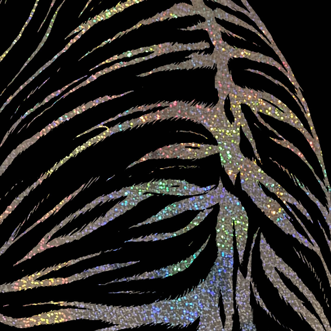 Gold Fierce Tiger T-Shirt in Black