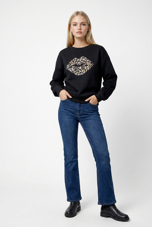 Leopard Luxe Sweatshirt