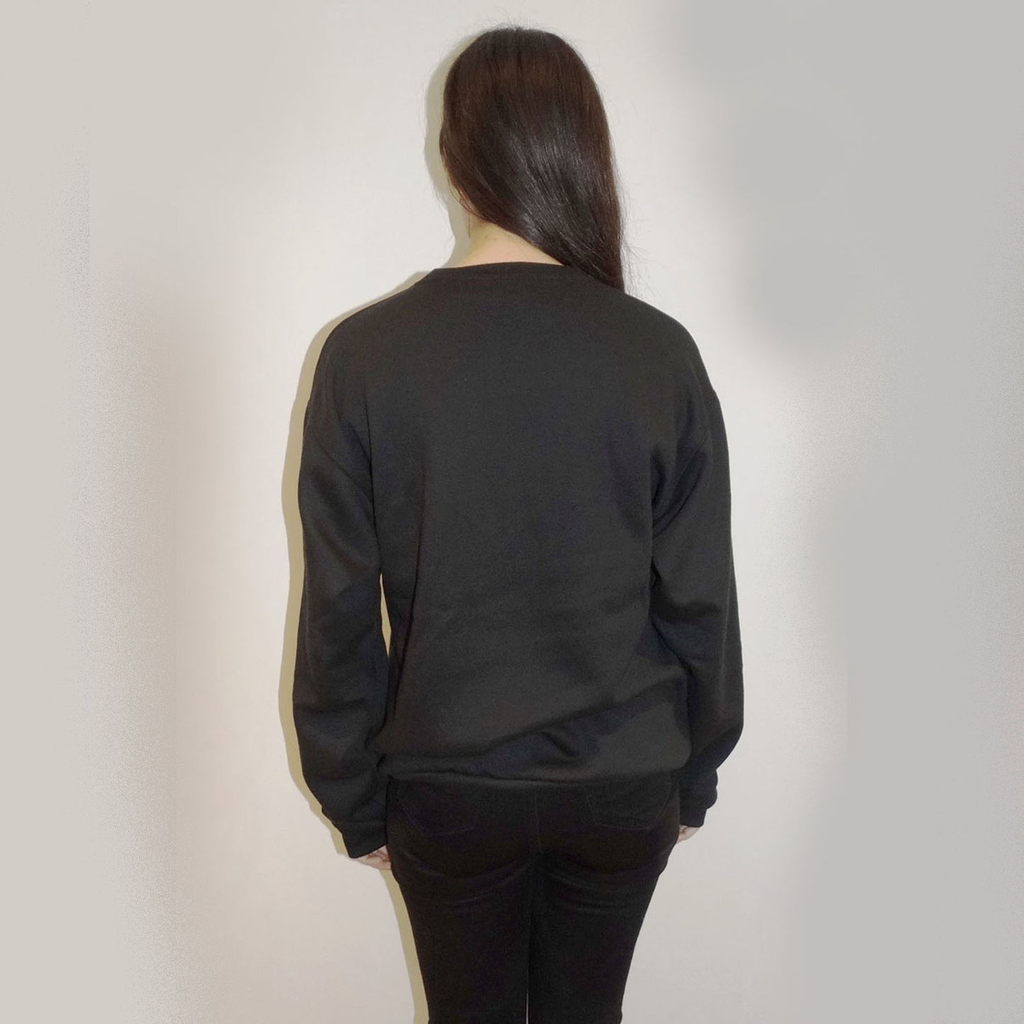 Pink Leopard Star Print Oversized Jumper In Black