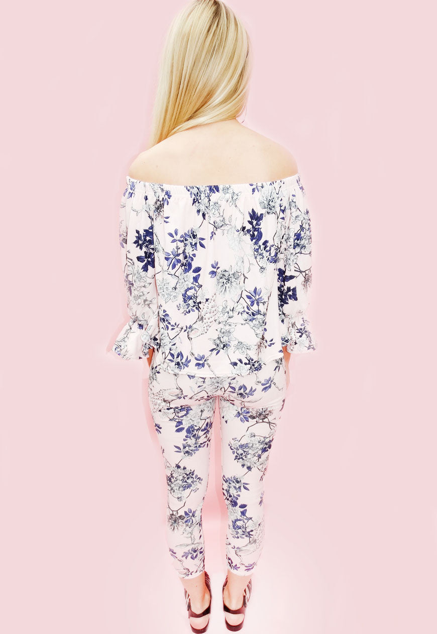 Pink Floral Print Co-ordinates