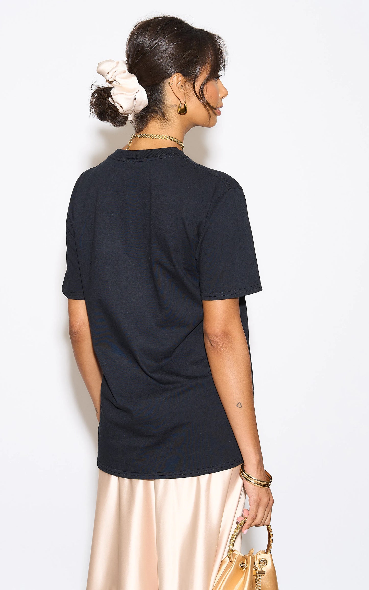 Leopard Luxe Prowl Tshirt In Black