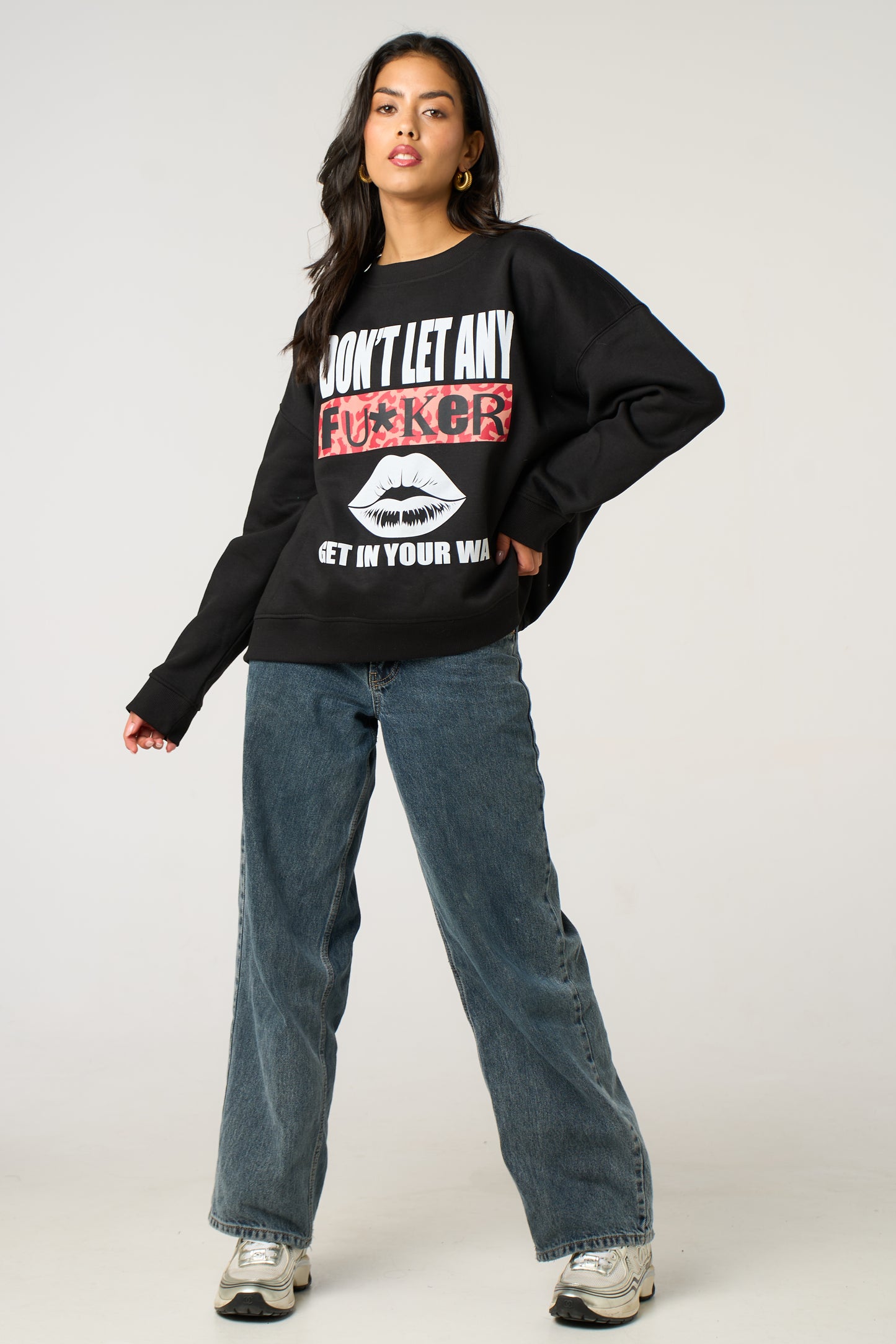 Savage No One in My Way Sweatshirt in Black