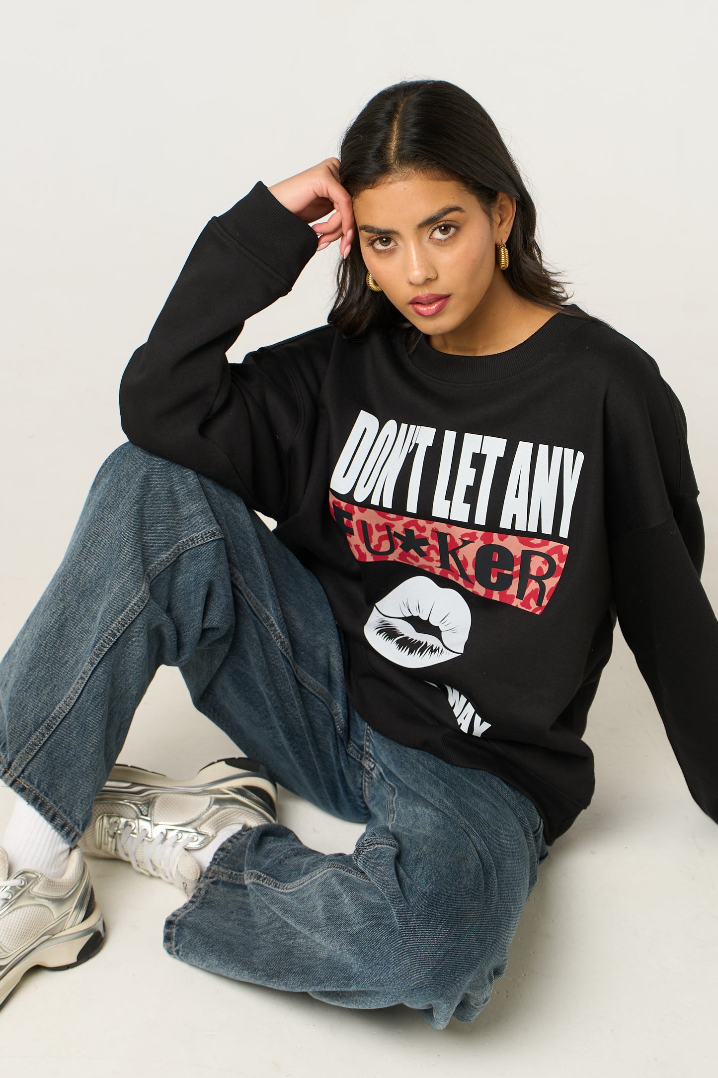 Savage No One in My Way Sweatshirt in Black