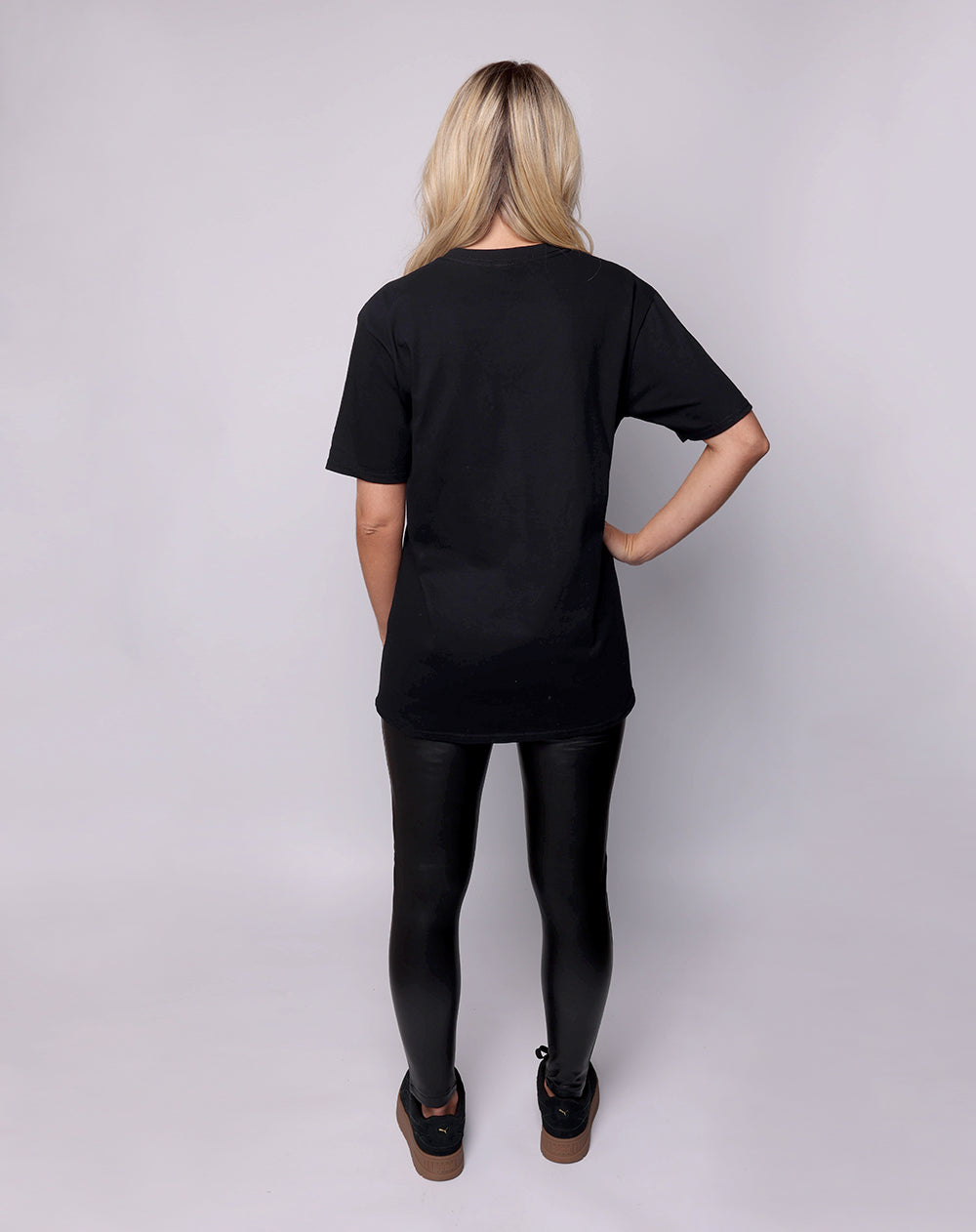 Leopard Luxe Prowl Tshirt In Black