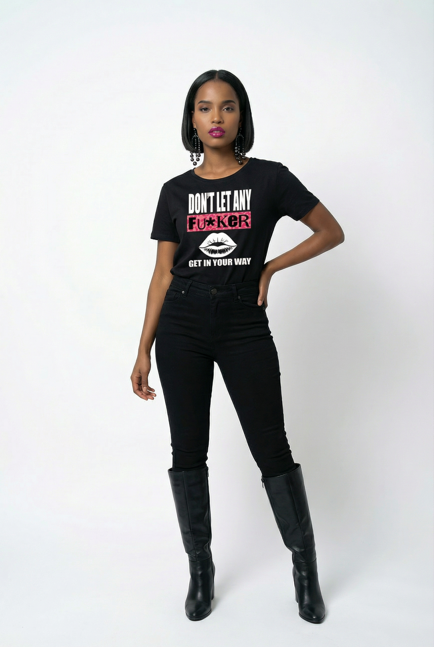 Savage No One in My Way T-Shirt in Black