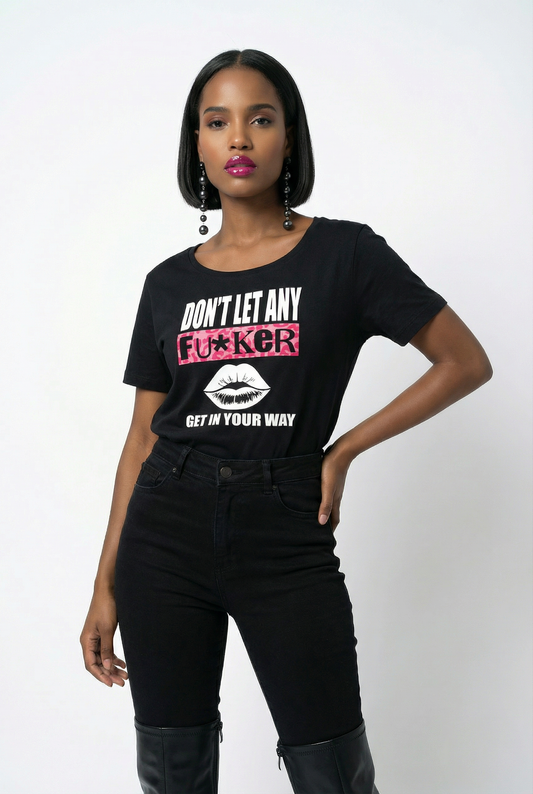 Savage No One in My Way T-Shirt in Black