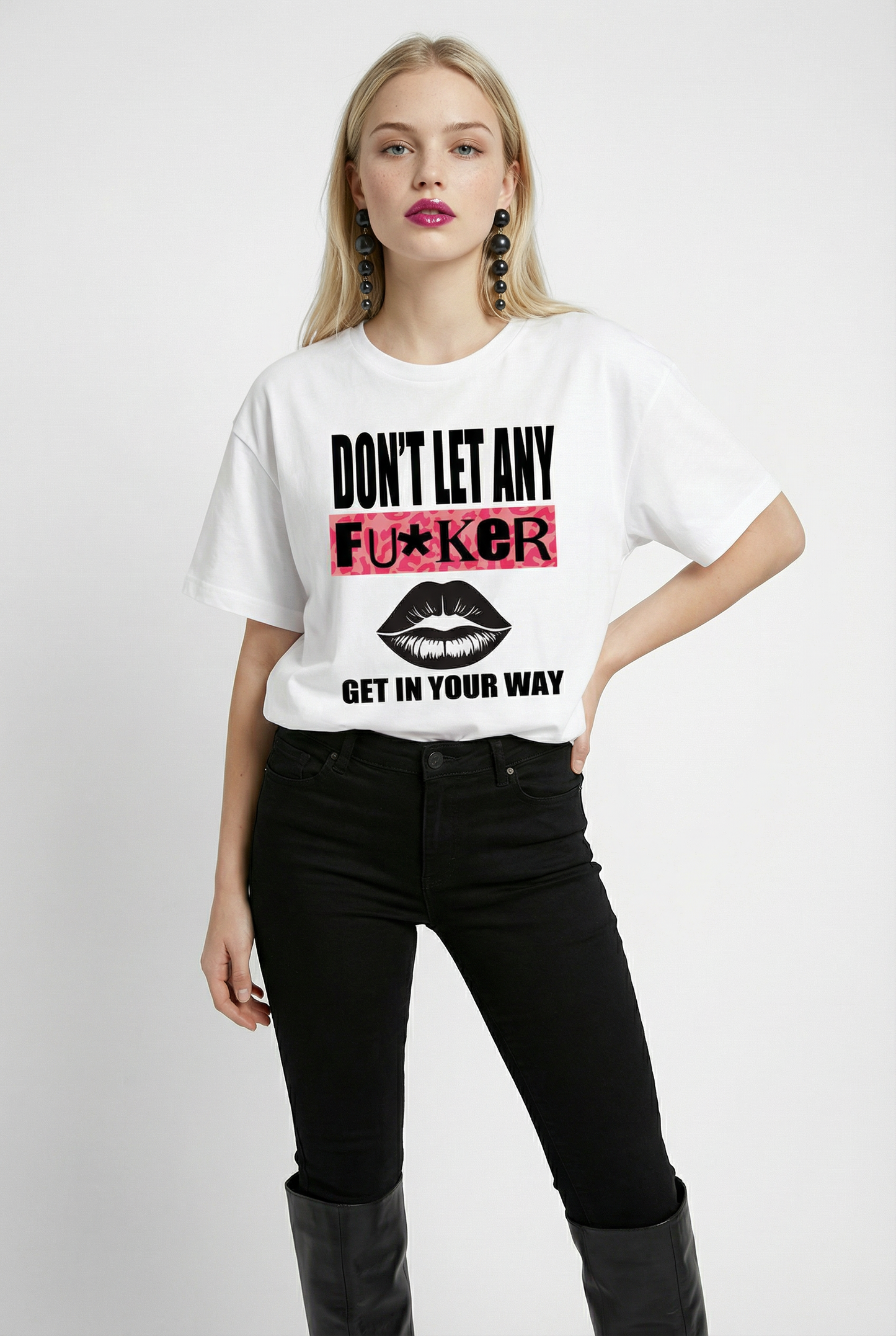 Savage No One in My Way T-Shirt in White