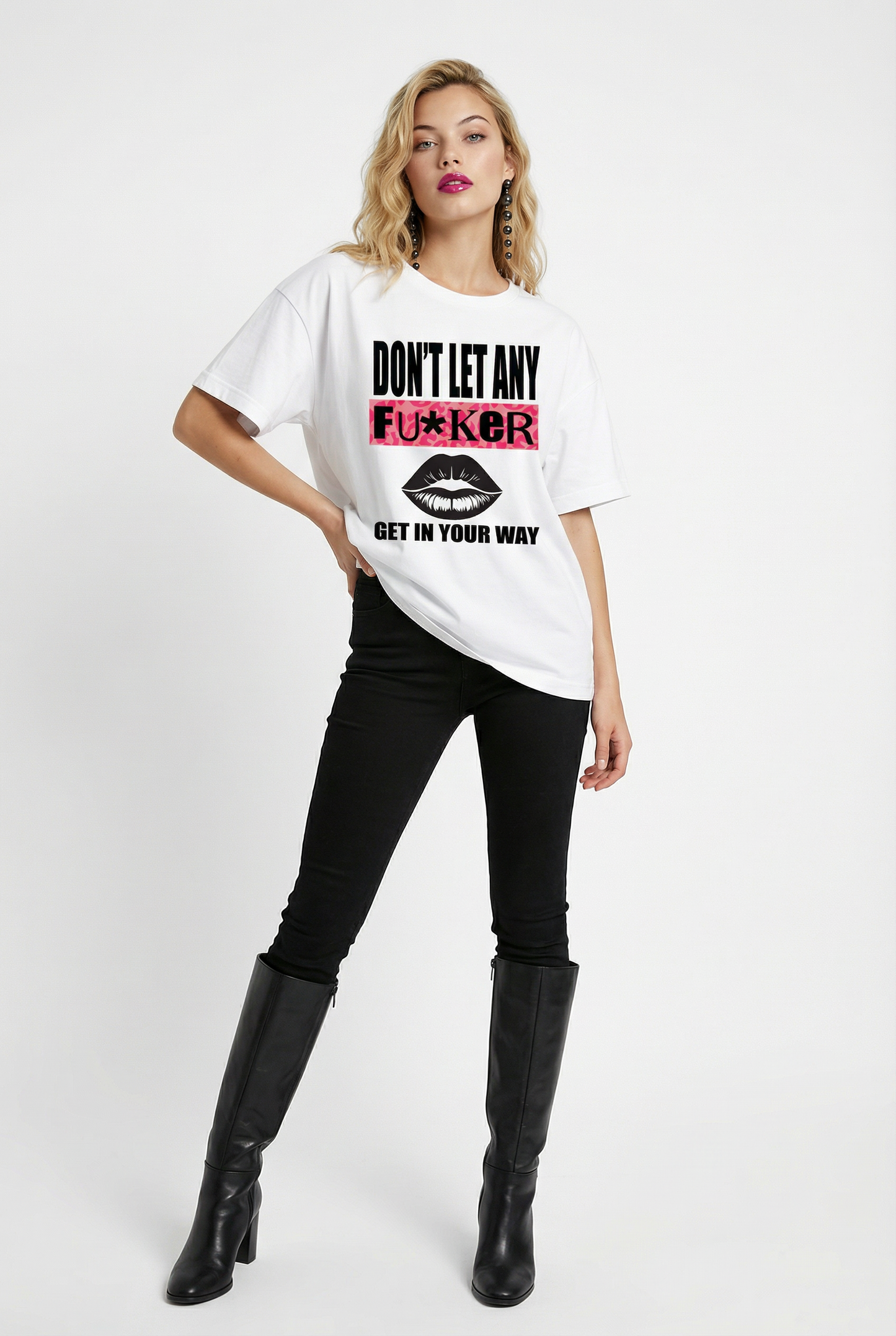 Savage No One in My Way T-Shirt in White