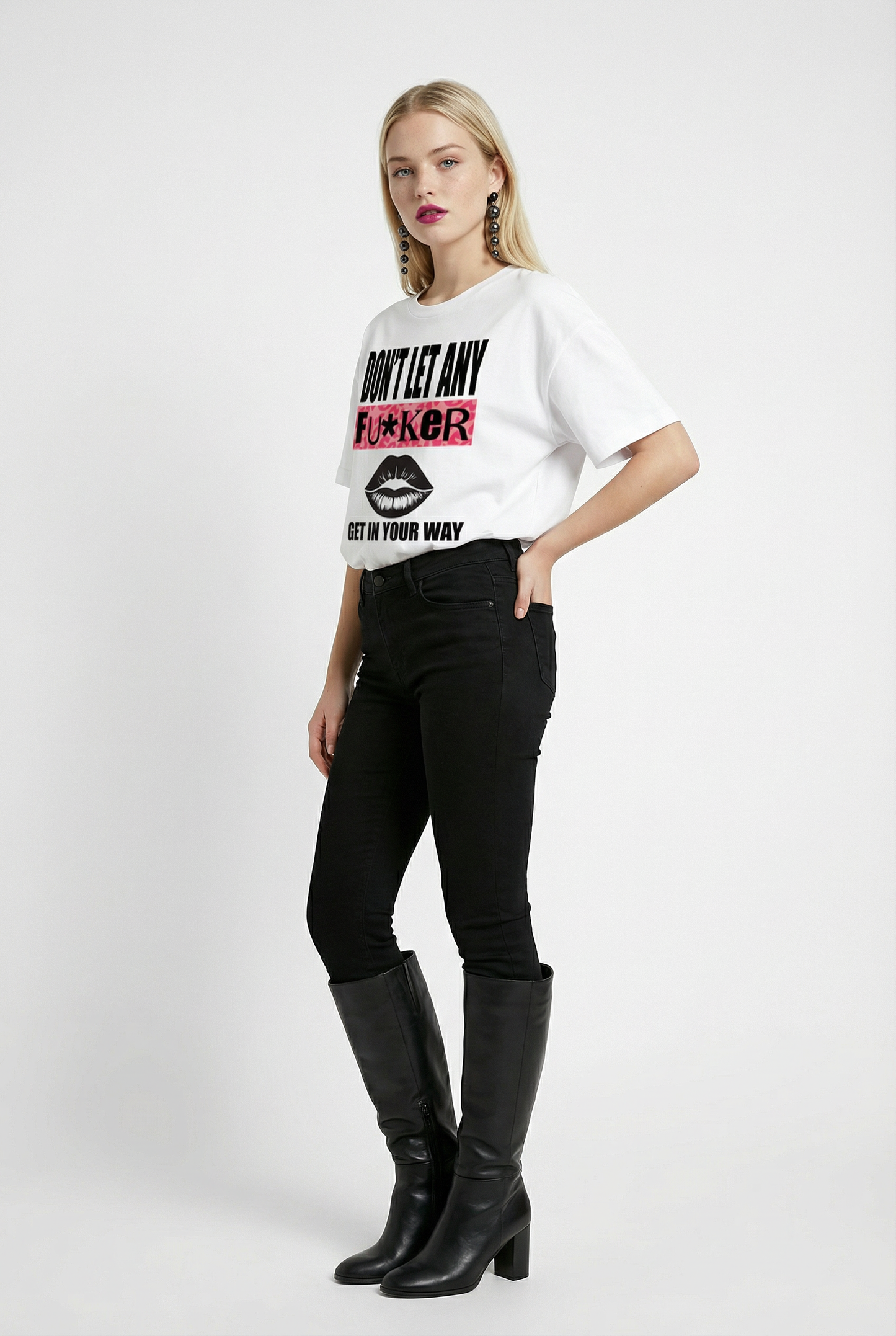 Savage No One in My Way T-Shirt in White