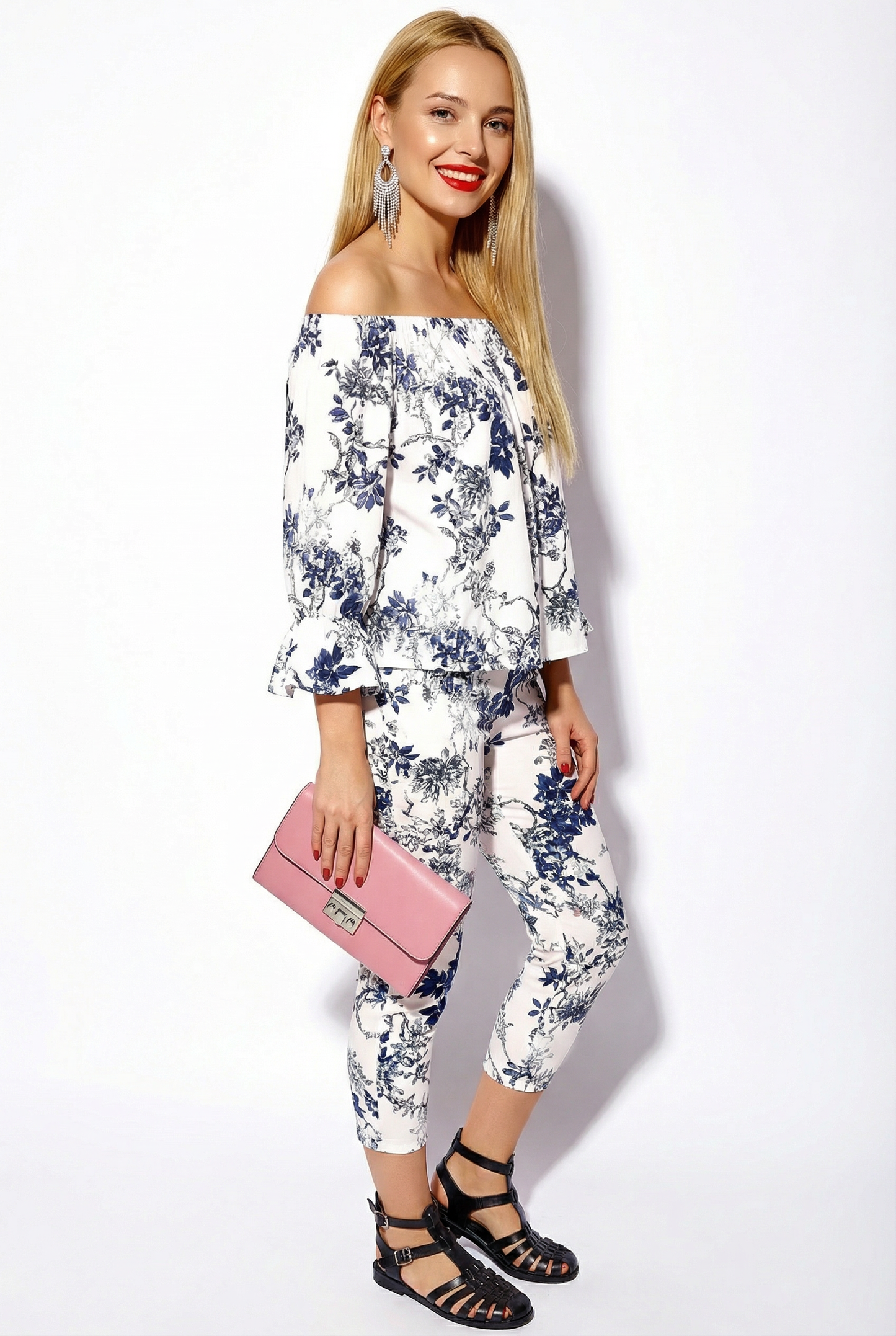 Pink Floral Print Co-ordinates