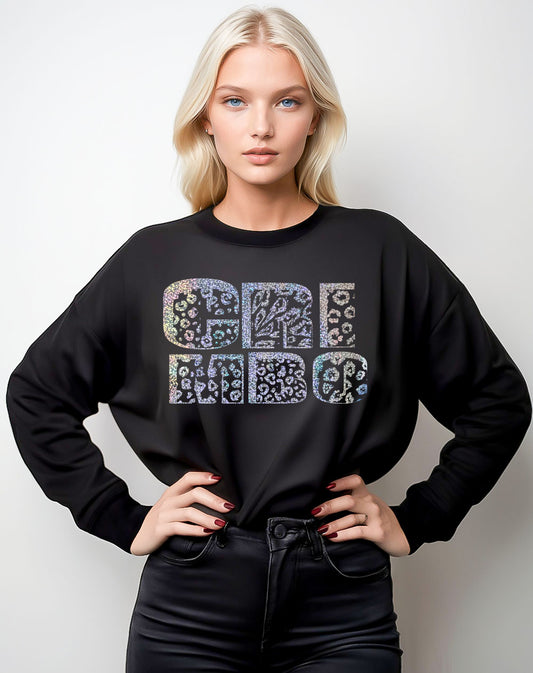 Crimbo Glitter Safari Christmas Sweatshirt