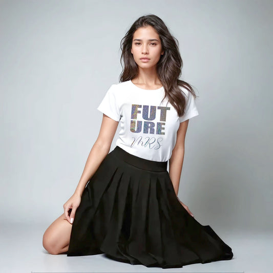 Future Mrs Tshirt  In White