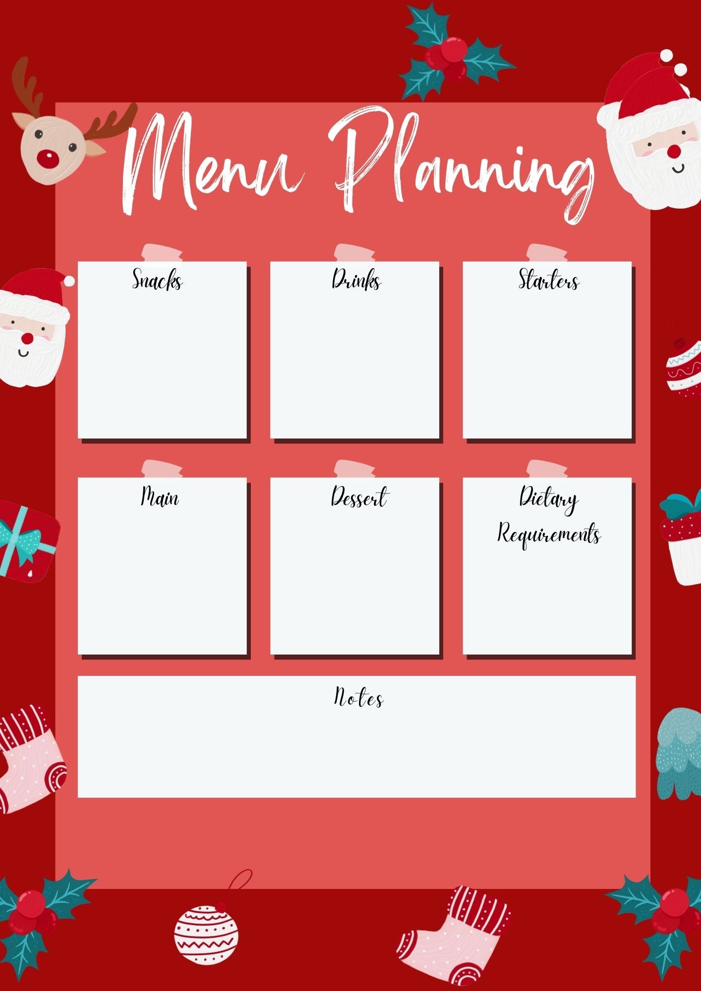 Digital Christmas Planner